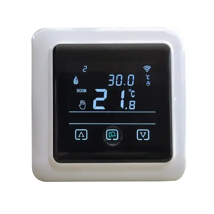 110V 220V Smart Touch Screen Wireless Temperatur Controller Elektrische Raum WiFi Thermostat